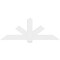 Ekena Millwork Kennewick Architectural Grade PVC Gable Bracket, 72"W x 27"H x 2"D x 6"F, 9/12 Pitch GBP072X27X0206KEN00 - alternate 3